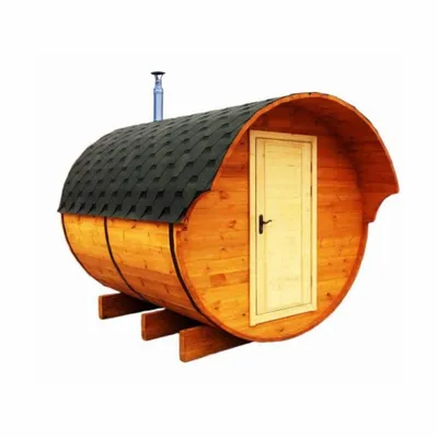 Круглая баня бочка 3 метра купить в Москве под ключ баня-бочка по цене  производителя — Добрые бани