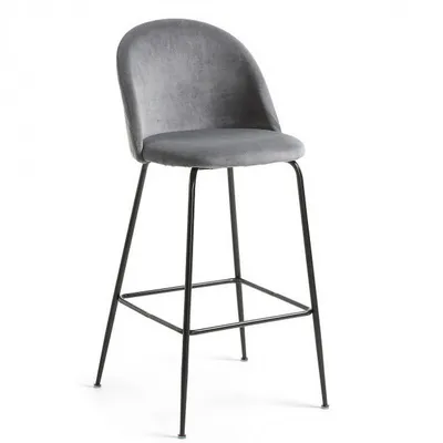 Барный стул Mystere серый - 123356 - купить в Киеве, Барные стулья заказать  по выгодной цене в интернет магазине мебели feshmebel.com.ua