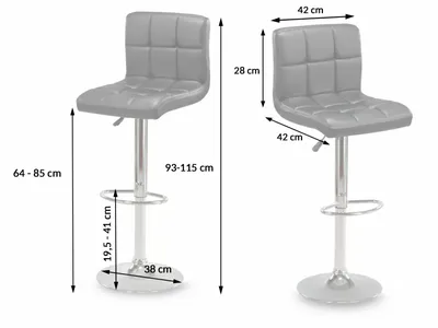 Высота барного стула для стойки по ГОСТу: как правильно подбирать барный  стул