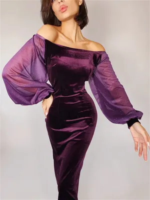 Вечернее бархатное платье/коктейльное/женское Romani Boutique 17581440  купить в интернет-магазине Wildberries
