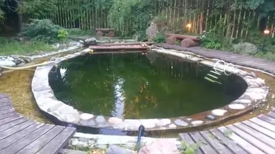Сделать бассейн на даче своими руками - YouTube