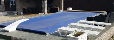 Купить укрытие на бассейн - закрыть бассейн на даче
