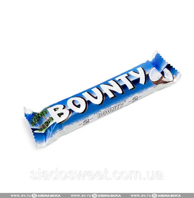 Купить Шоколадный батончик «Баунти» \"Bounty\" 57гр., цена 21 ₴ — Prom.ua  (ID#517023801)