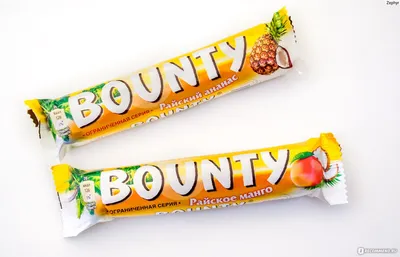 Шоколад Mars Баунти (Bounty) Райское манго - «Попробуйте сейчас, а то снова  придётся ждать 5 лет! :) (ФОТО и состав аппетитной новинки)» | отзывы