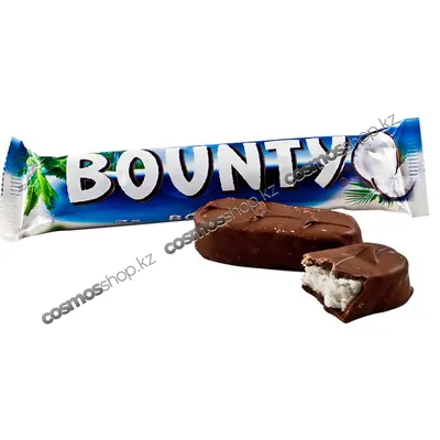 Шоколадный батончик «Bounty» 55 гр. | Сеть магазинов «Cosmos»
