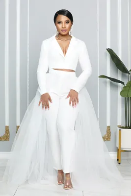 Женское Короткое свадебное платье, простое белое платье со съемной юбкой и  V-образным вырезом, классическое платье на заказ, 2022 - купить по выгодной  цене | AliExpress