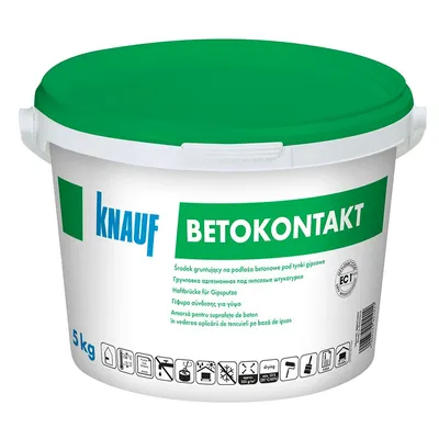 Грунт Knauf Betokontakt (бетоноконтакт), 5 кг - купить в интернет-магазине  ЖКХ-Маркет