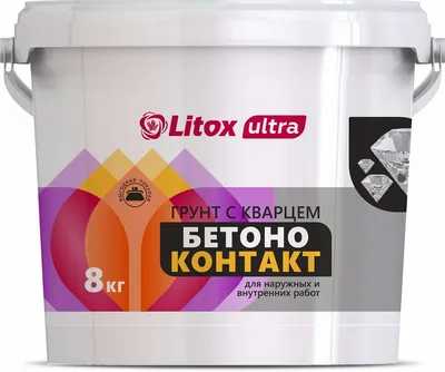 Купить Грунт Бетоноконтакт Литокс Ультра с кварцем 15 кг в Ростове-на-Дону  по цене 1 700 руб.