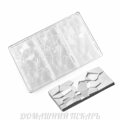 Форма для конфет поликарбонат Плитка Битое стекло | Магазин Домашний Пекарь