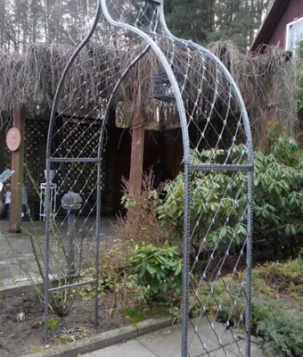 Кованая садовая арка А-3 - Магия металла