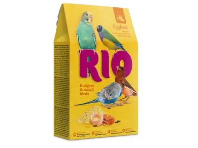 Корм яичный для волнистых попугаев и мелких птиц \"Rio\" (Рио) – купить в  интернет-магазине «ЗооГрад»