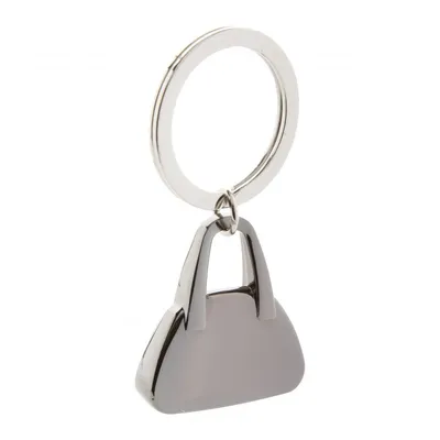 Брелок металлический в форме женской сумочки для ключей Share под  гравировку - купить в Киеве на сайте silcom.com.ua