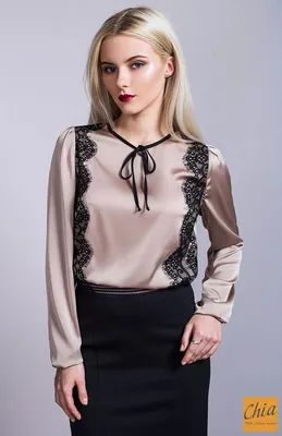 Купить Элегантная блузка из шифона Анталия | PEONY.ua