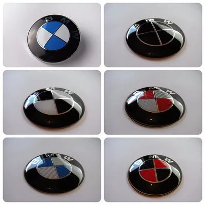 Эмблемы BMW на капот и крышку багажника для BMW 82 мм и 74 мм Тюнинговый значок  бмв знак bmw
