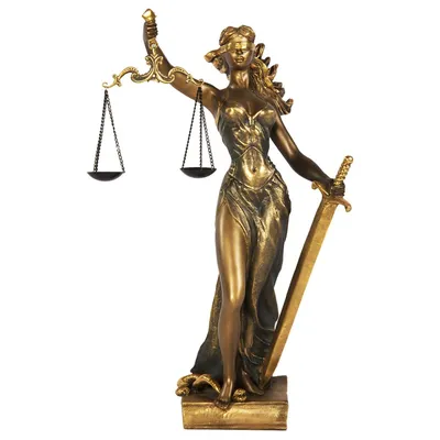 Подставка Veronese Фемида - богиня правосудия WS-651 - купить с доставкой в  интернет-магазине