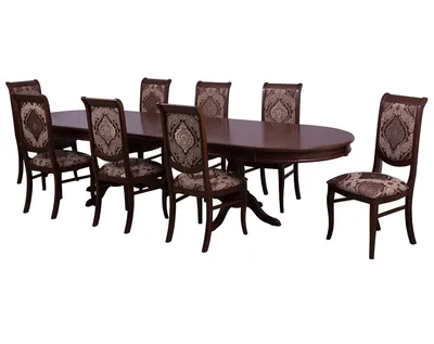 Большие деревянные обеденные столы от 35970 р — купить в mebHOME. Скидки до  20%.
