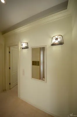 Настенные светильники в коридор и прихожую - 73 фото