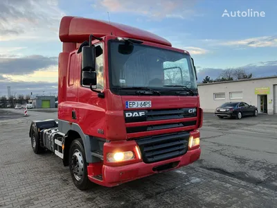 2007 DAF CF 85 360 8X4 Самосвал с легкосплавным кузовом