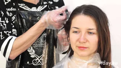 Брондирование на темные волосы, как окрасить в домашних условиях - YouTube