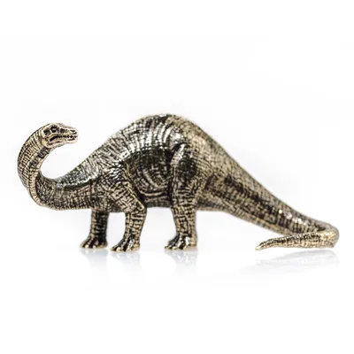 Бронзовый динозавр бронтозавр купить по цене 6000 руб. в интернет-магазине  «Златикс»