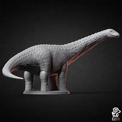 Файл 3D Апатозавр/Бронтозавр - Дино・Идея 3D-печати для скачивания・Cults