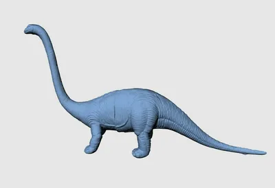 Бесплатный STL файл Динозавр брахиозавр/бронтозавр・Дизайн 3D принтера для  загрузки・Cults