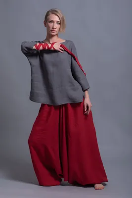 Красные штаны афгани | Купить онлайн в интернет магазине Shantima
