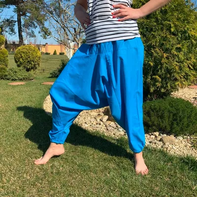 Купить свободные штаны афгани из Индии в Киеве, Украине - свободные брюки  штаны на лето купить