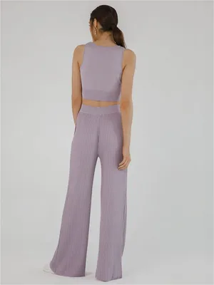 Женские трикотажные брюки Палаццо MYSHKYN 12798234 купить в  интернет-магазине Wildberries