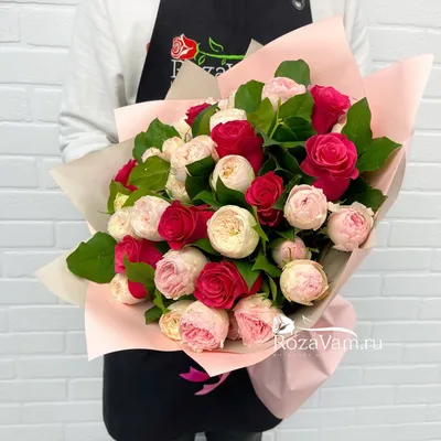 Букет из 19 красных роз в Костанае заказать с доставкой 🌷