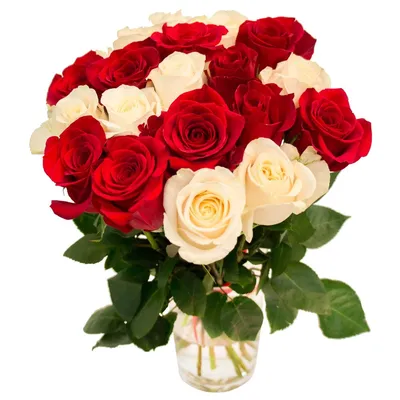 Букет из 19 розовых роз 40 см - купить в Москве по цене 1690 р - Magic  Flower