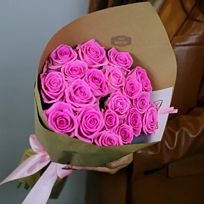 Букет из 19 роз Джумилия (40 см ) за 2290р. Позиция № 2934