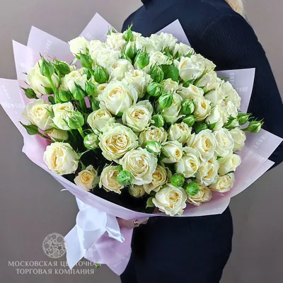 Купить букет 19 кустовых роз | VIAFLOR