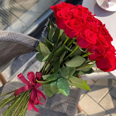 Розы: Букет 19 роз