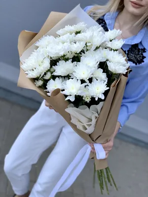 Купить Букет хризантем Б127 в Бресте | Говорящие цветы