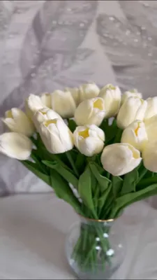 Купить Цветы искусственные Букет тюльпанов для декора дома силиконовые 15шт  по выгодной цене в интернет-магазине OZON.ru