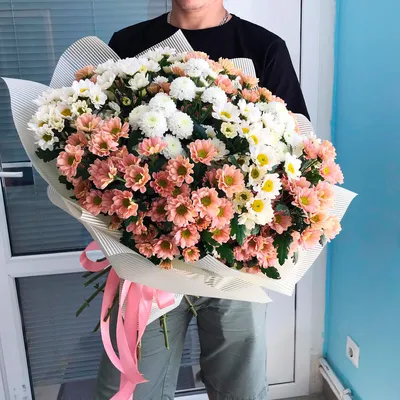 Букет из сиреневых хризантем - заказать доставку цветов в Москве от Leto  Flowers