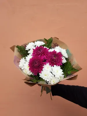 Цветы «Букет из хризантем (9 шт.)» с доставкой