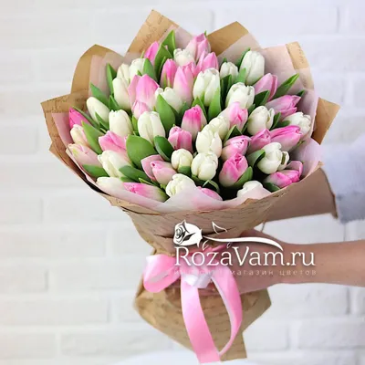 [51+] Букет цветов тюльпаны фото