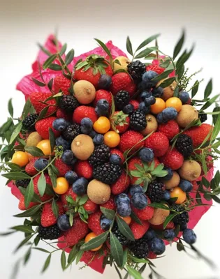 Фруктовые букеты своими руками (125 фото): мастер-класс по созданию  красивого букета из фруктов и ягод для начинающих от А до Я