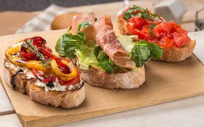 Красивые бутерброды: пошаговый рецепт с фото