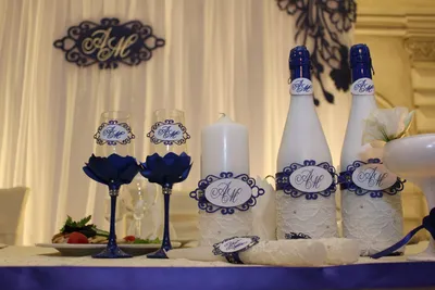Оформление бутылок шампанского на свадьбу своими руками: мастер-класс по  украшению