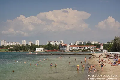Пляж Омега в Севастополе. | Крымский Туристический Навигатор