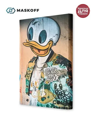 Картина на холсте поп-арт лофт декор на стену MaskOff 17503493 купить за  235 100 сум в интернет-магазине Wildberries
