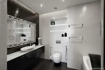 Дизайн совмещенного санузла с ванной