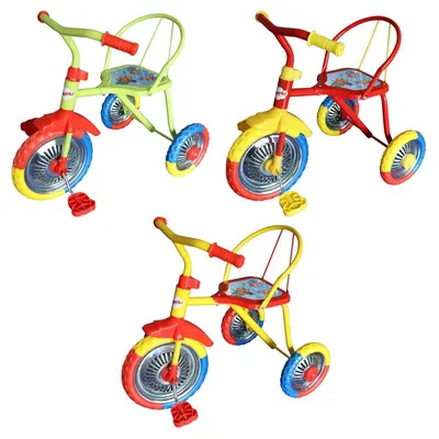 Велосипед 3-х колесный \"Три кота\", колеса 10 и 8 дюймов, цвет в  ассортименте купить в