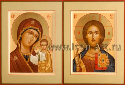 Заказать венчальные иконы в мастерской Екатерины Ильинской