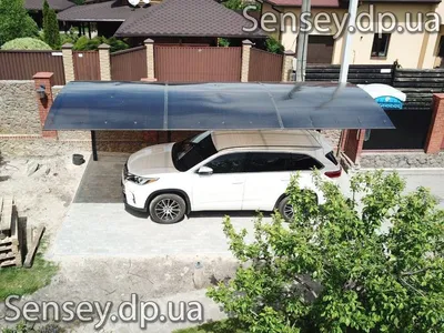 Консольный навес для авто всего за 79 200 ₴ ☆ Sensey-Dnepr