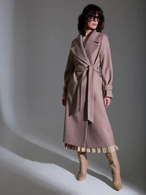 Пальто женское весеннее длинное драповое RAVETTI 14866798 купить в  интернет-магазине Wildberries