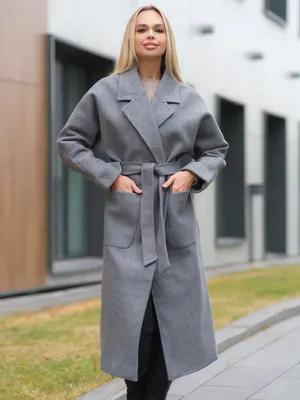 Женское длинное весеннее демисезонное пальто оверсайз Crystal Wear  120741133 купить в интернет-магазине Wildberries